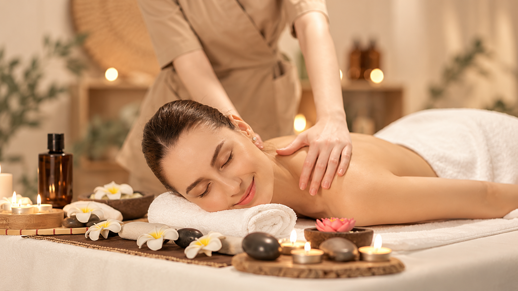 Spa relaxation setting